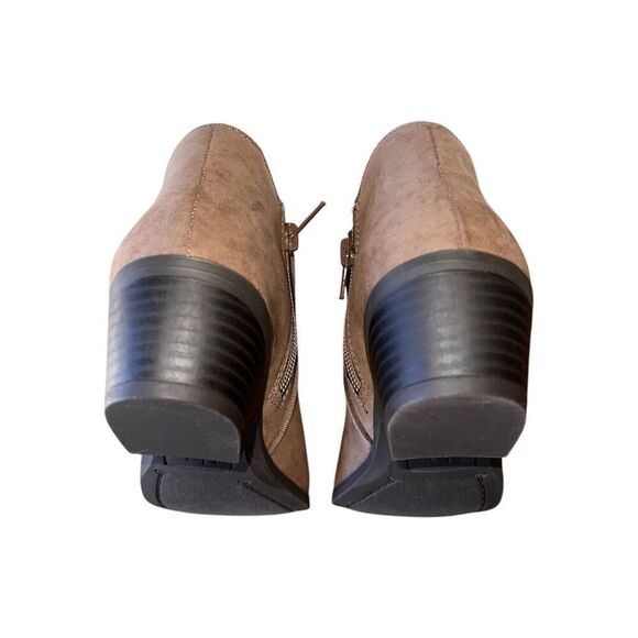 Style & Co - Taupe Fashion Ankle Bootie - Wiley F1 - Women’s Size 8 - Picture 9 of 10